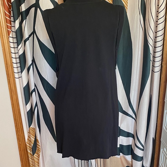 FP Movement by Free People Black Tunic with Vibrant Animal Print- beaded - Picture 5 of 10